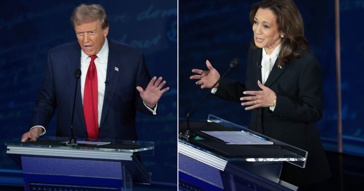 2024 Presidential Debate: Kamala Harris, Donald Trump face off in ...