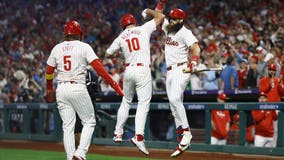 Phillies clinch 1st NL East title since 2011