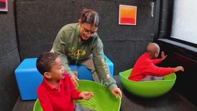 New space opens for kids with autism at charter school, thanks to Philadelphia Eagles