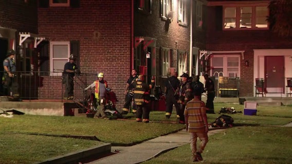 Fire in Camden forces several people out of their home