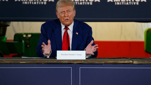 Trump listens during farming event in rural Pennsylvania, then threatens John Deere with tariffs