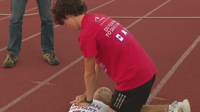 Training to save lives; student athletes honor boy who died of unexplained cardiac arrest