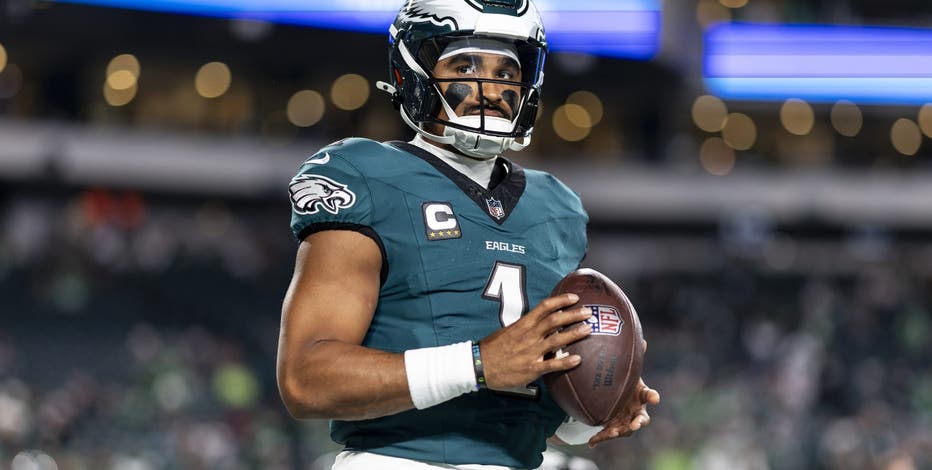 The Eagles are atop the NFC East standings even with turnover-prone QB Hurts