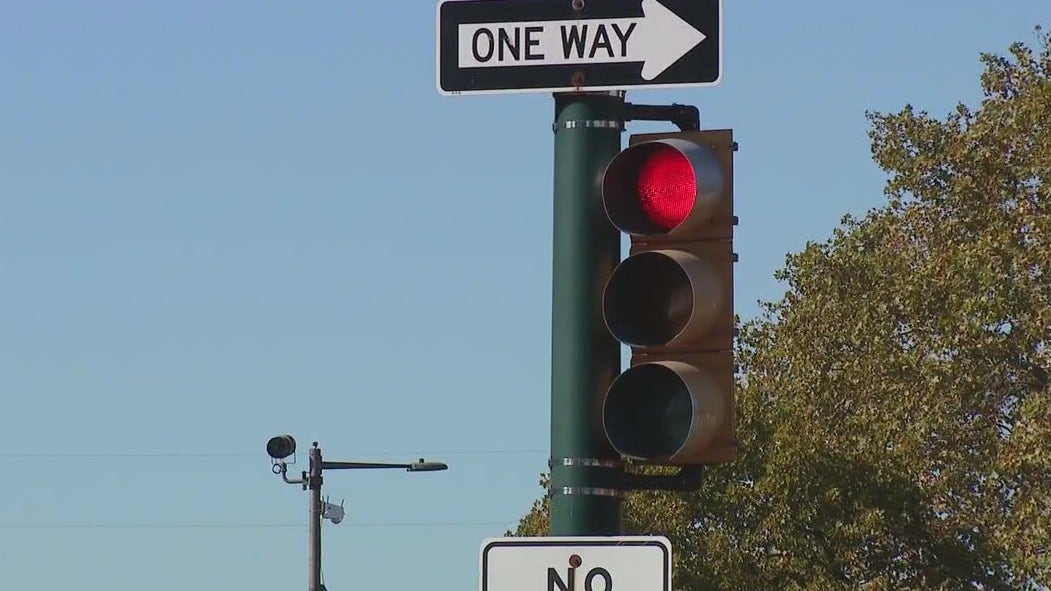 Red light camera warning period at West Philadelphia intersection extended for 2 weeks