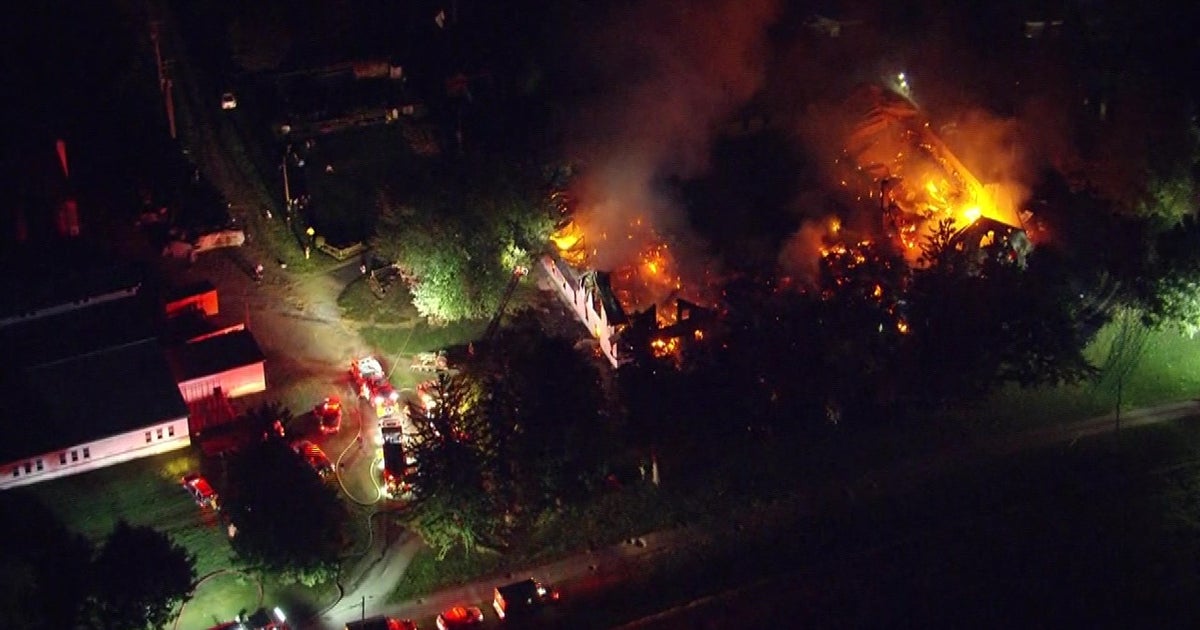 Massive fire burns through house, barn in Chester County | FOX 29 ...