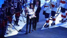 Columbus Blue Jackets honor Johnny and Matthew Gaudreau at home opener