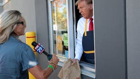 McDonald's says it isn't endorsing a presidential candidate despite Trump's Pennsylvania visit