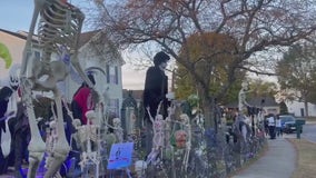 South Jersey woman raises scare standard with Halloween decorations while raising money for good cause