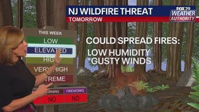 NJ weather: Red Flag Warning issued due to extremely dry conditions for all South Jersey