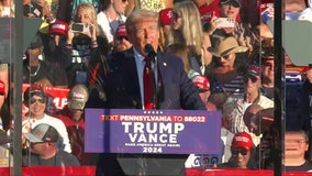 Trump returns to Butler, Pennsylvania, after assassination attempt for rally with Musk, Vance