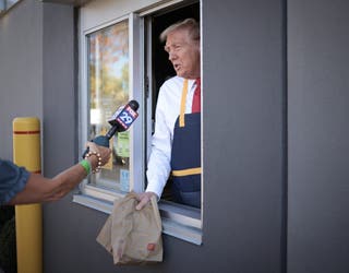 Inside Donald Trump's visit to McDonald's in Bucks County | FOX 29