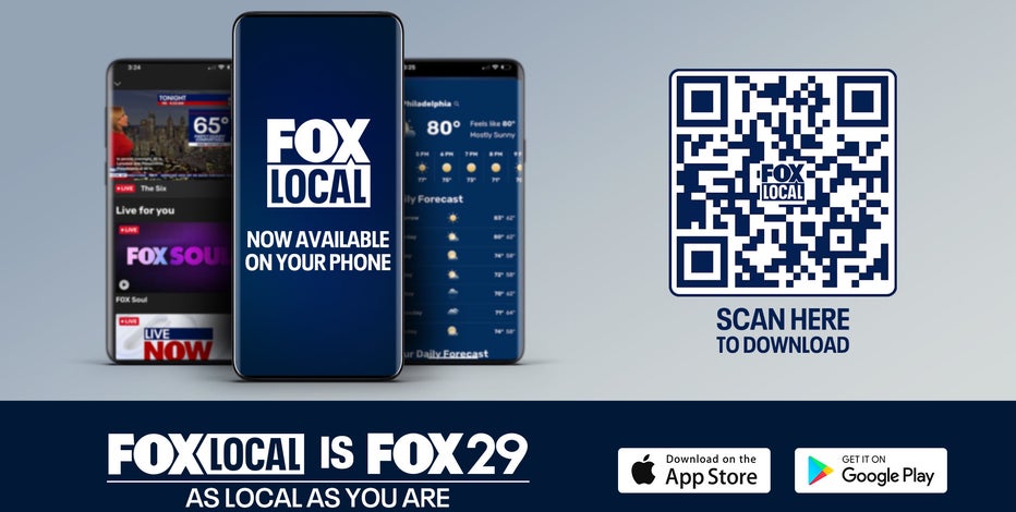 How to download the free FOX 29 Philadelphia FOX LOCAL app for mobile and smart TV FOX 29 Philadelphia