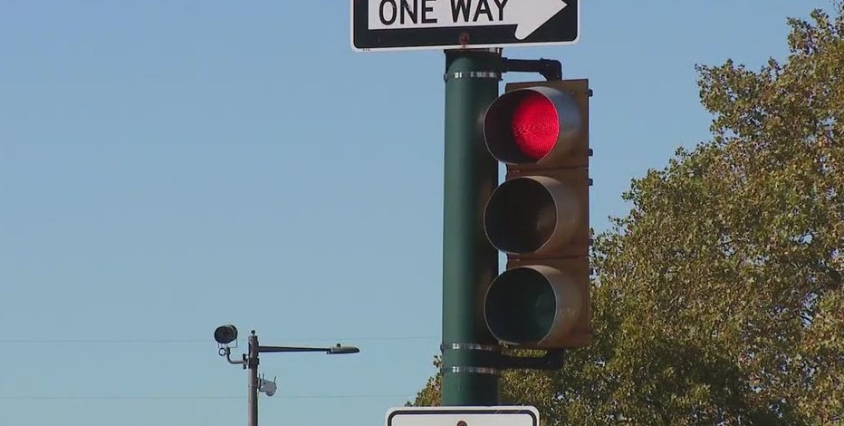 Red light camera warning period at West Philadelphia intersection extended for 2 weeks