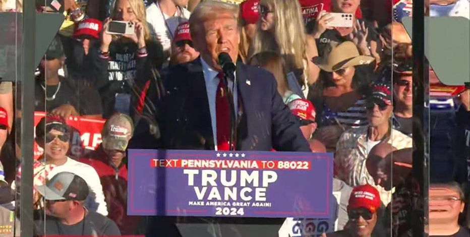 Trump returns to Butler, Pennsylvania, after assassination attempt for rally with Musk, Vance
