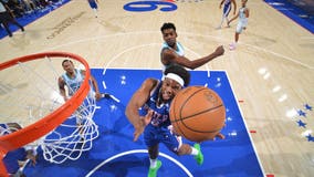 Jared McCain, Guerschon Yabusele lead the Sixers to 107-105 OT win over the Hornets