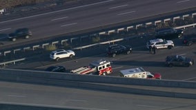 Woman killed trying to run across I-95 near Philadelphia International Airport: police