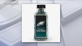 You can buy grass from an Eagles game at Lincoln Financial Field