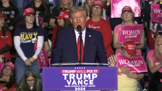 Donald Trump delivers speech in Reading; supporters sound off on Election Day eve