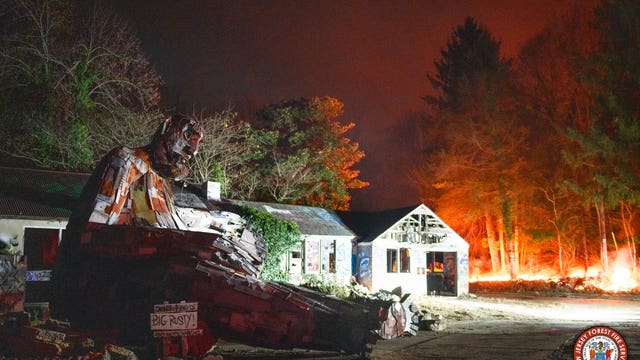 Big Rusty Wildfire: NJ police asking for help with 'suspicious' fire