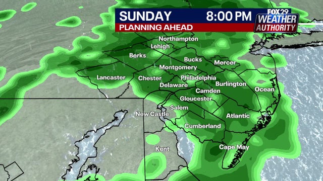 Philadelphia weather: Rain finally falls after 42-day dry spell