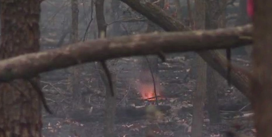 Big Rusty Wildfire contained as much-needed rainfall heads to New Jersey