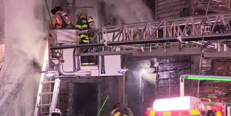 8 injured after 3-alarm blaze inside Bucks County duplex