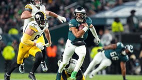 Eagles defeat Steelers 27-13 to extend streak to franchise-best 10th straight win