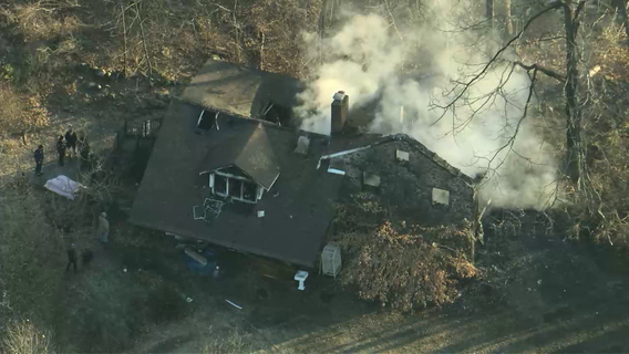 Elderly woman, dog found dead after fire engulfs home in Bucks County