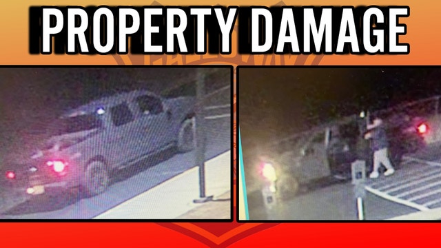 Vehicle, driver wanted for damaging NJ middle school: police