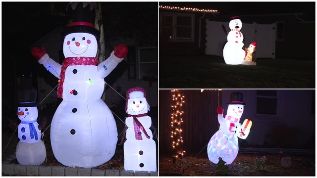 Snowmen take over this NJ town in festive holiday attraction