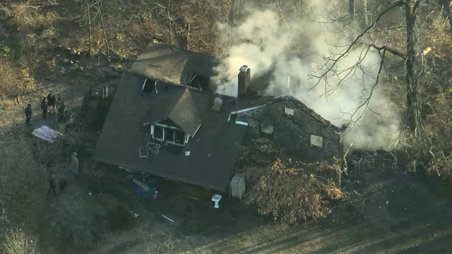 Elderly woman, dog found dead after fire engulfs home in Bucks County