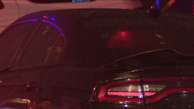 More than 20 shots fired at man, woman sitting in car outside Philly home