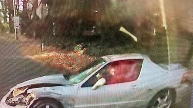 Vehicle accused of fleeing Bucks County stop sign crash sought by police