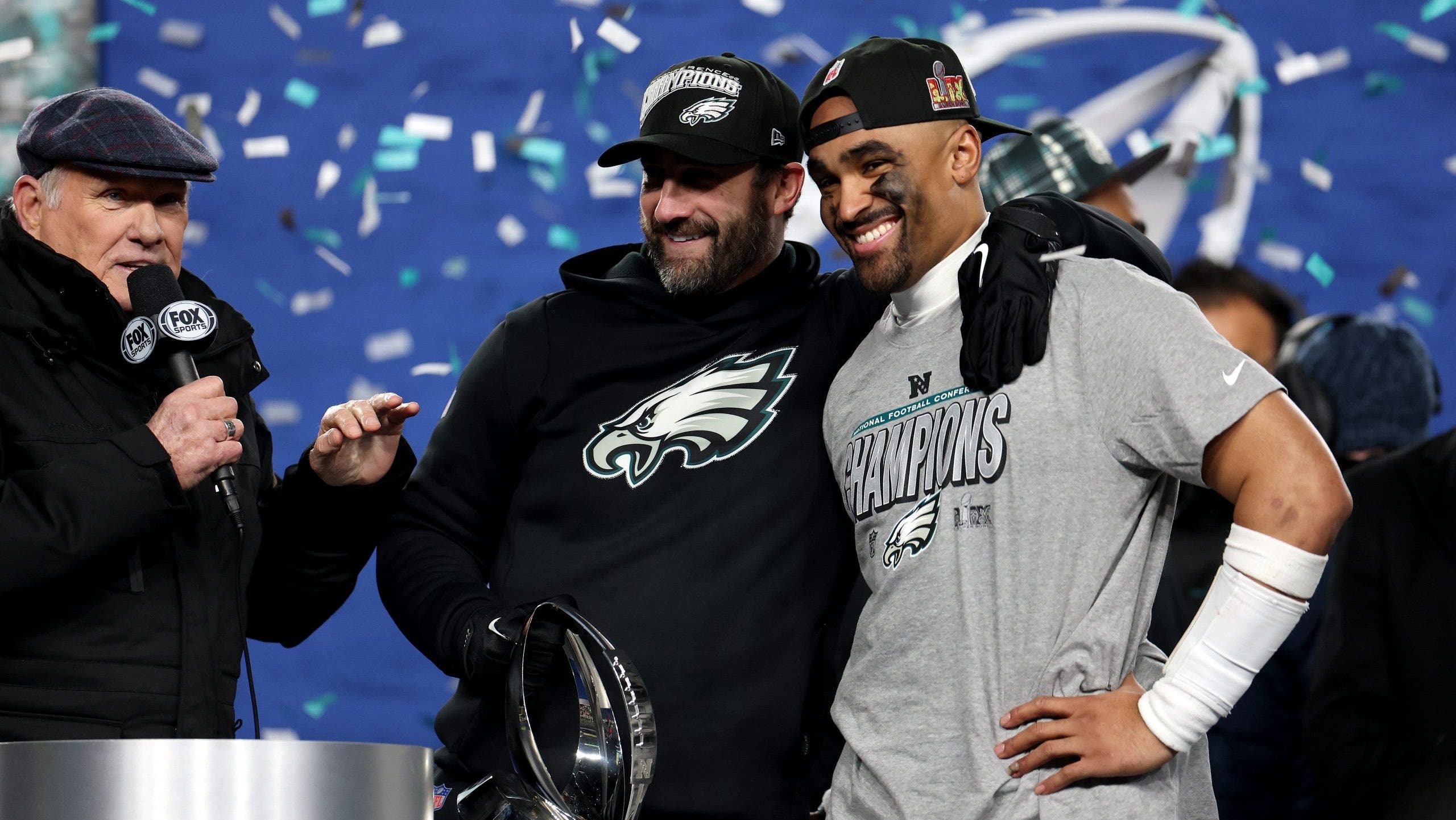 Eagles clinch Super Bowl berth with 55-23 win over Commanders