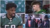 Philadelphia Eagles Cooper DeJean, Thomas Booker IV work with high school athletes for united cause