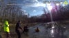 Woman, pet dogs rescued from frozen creek at South Jersey park