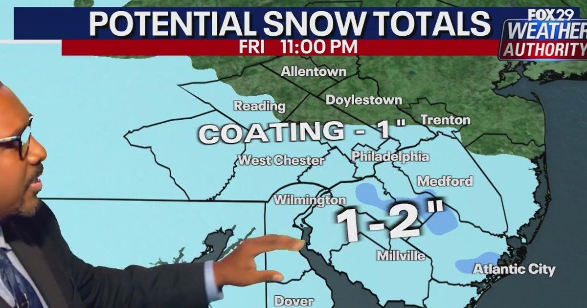 'Measurable' snowfall expected for Philadelphia area next week | FOX 29 ...