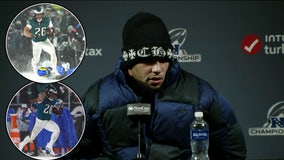 Saquon Barkley says 78-yard touchdown run against Rams was favorite of career: 'I was crashing out'