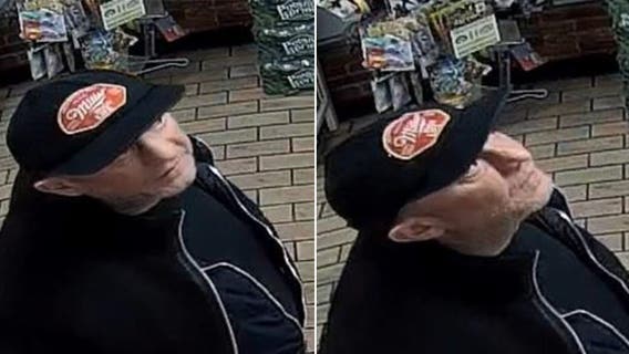 Man caught on camera putting skimmer device on store card reader, Burlington Township police say