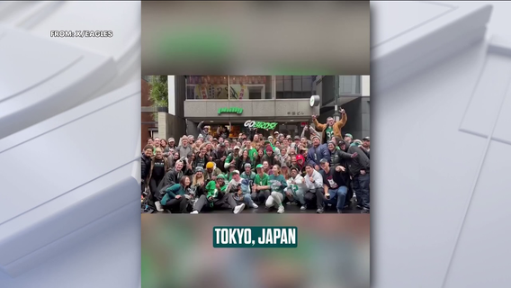 Eagles fans around the world excited for NFC Championship game: 'Eagles everywhere'