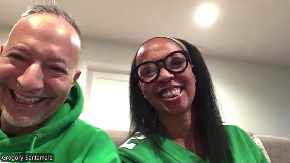 Former Philadelphians show Eagles pride despite living 750 miles away