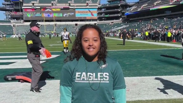 Eagles playoffs: Super fan has ultimate dream of singing national anthem at Bird's game