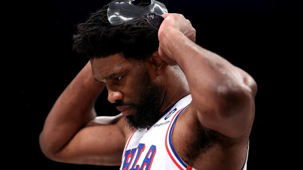 Sixers center Joel Embiid to miss upcoming road trip with swelling in his left knee