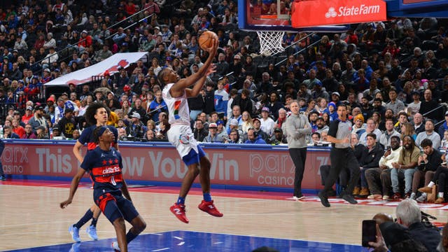 Maxey scores 29 points to lead 76ers past Washington 109-103