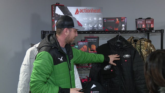 Stay warm during Eagles game with these heated accessories