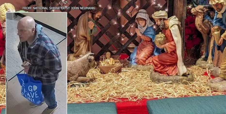 Baby Jesus heirloom stolen from historic Philly church; 'person of interest' sought