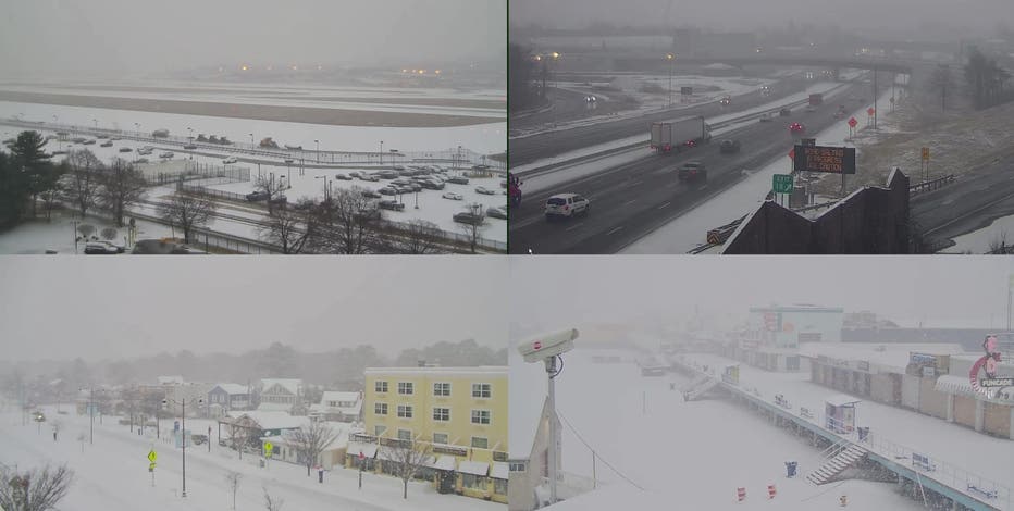 Philadelphia weather: Snow falls across region as several inches expected for some areas