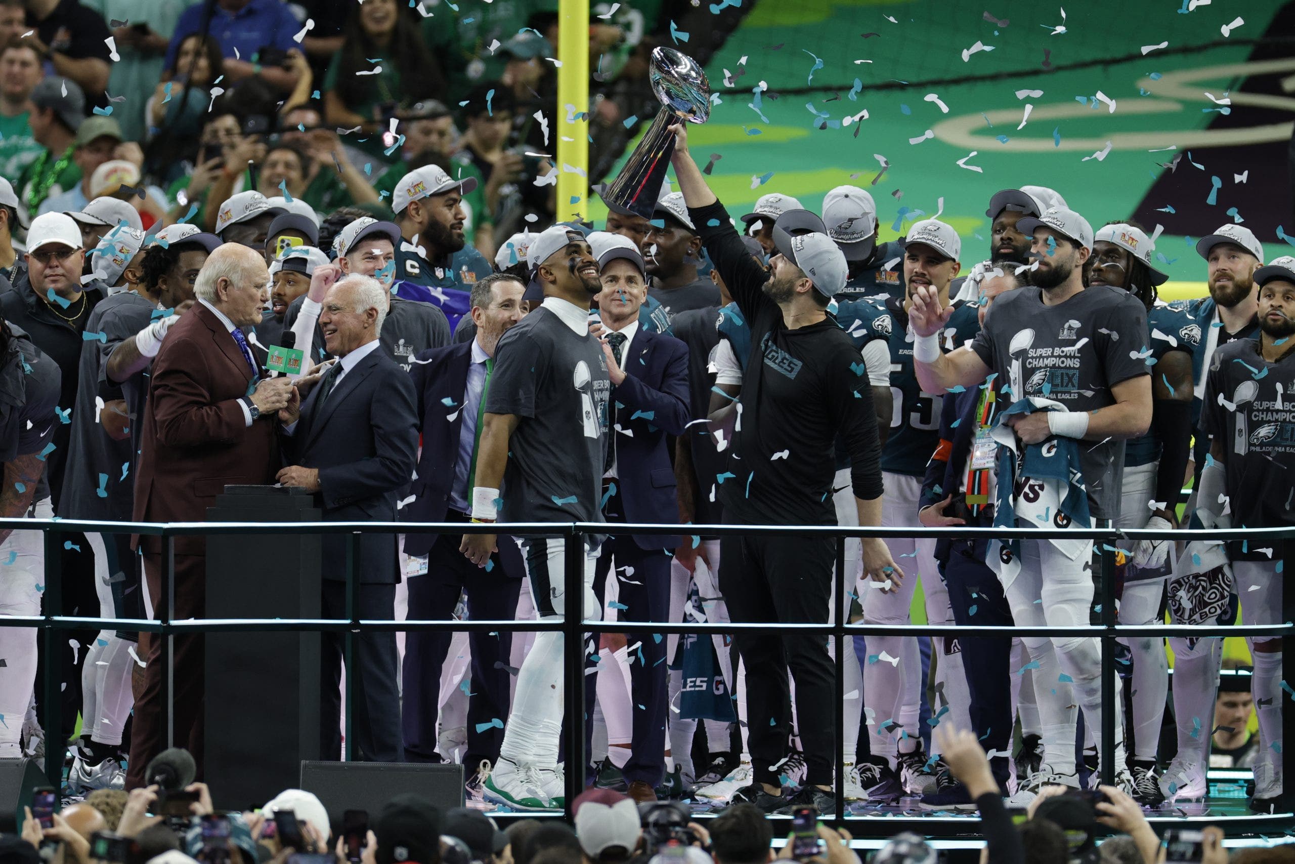 Eagles win Super Bowl LIX, dominate Chiefs 40-22; Hurts named MVP
