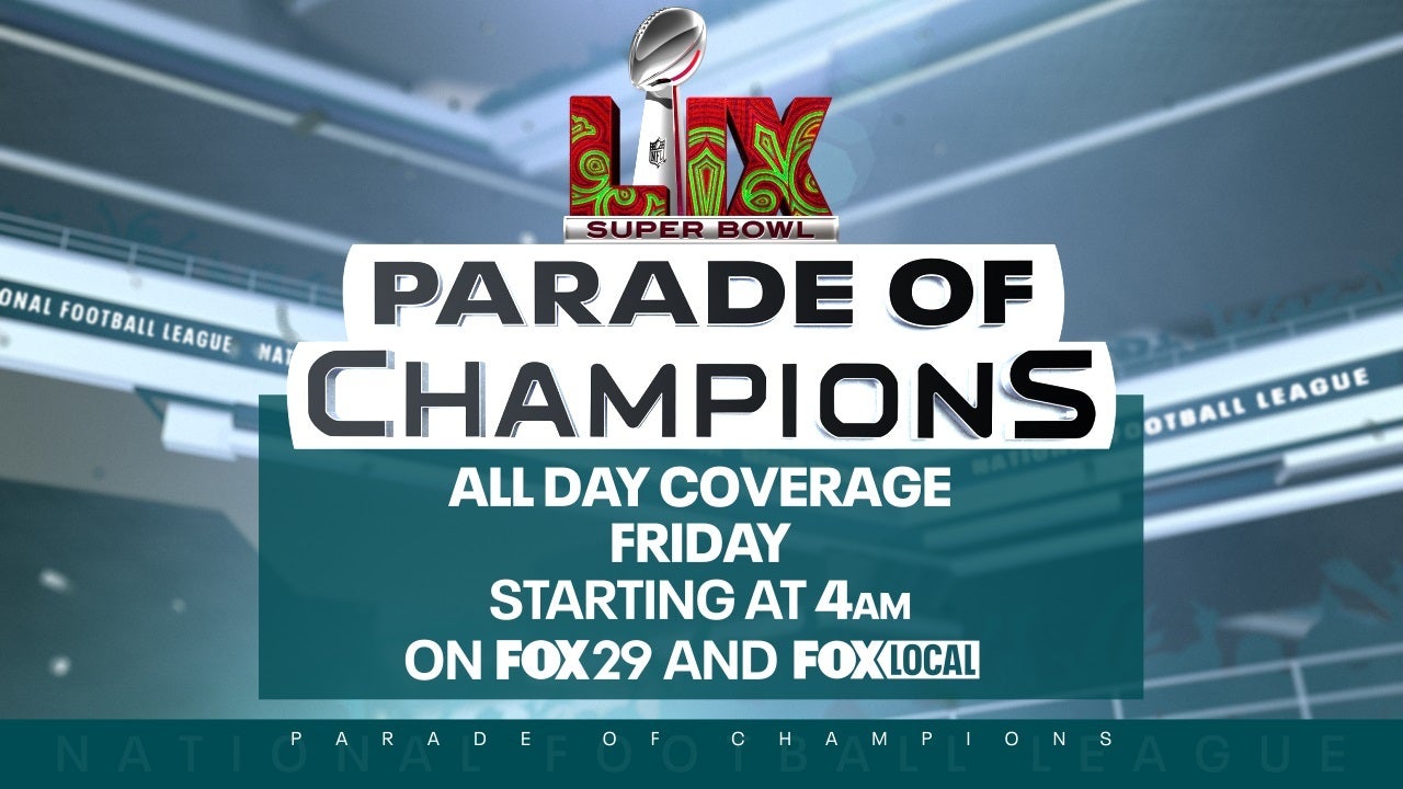 How to watch the Eagles Parade: Live coverage on FOX 29 and FOX LOCAL