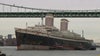 SS United States leaves Delaware River en route to Florida after several delays